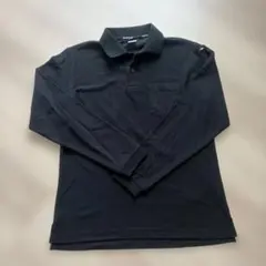 Burtle ブラック ポロシャツ 長袖