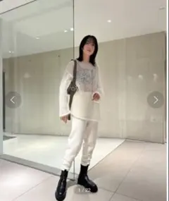 emmi ウールニットパンツのサムネイル