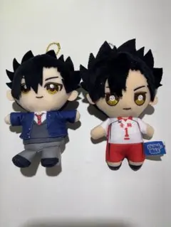 ハイキュー！！黒尾鉄朗ぬいぐるみキーホルダー２個セット