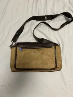 ウルティマ　TOKYO ベージュ ナイロン バッグ　ultima TOKYO