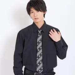 仮面ライダースカル　ネクタイ　プレミアムバンダイ　チェックボーダーネクタイ1本のサムネイル