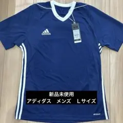 【新品未使用】adidas climacool ダークブルー Lサイズ シャツ