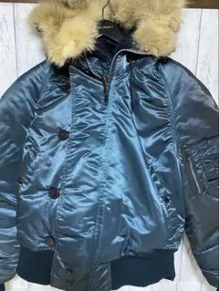 【美品】90s USA製コリンスN-2B フライトジャケット