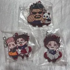 呪術廻戦 ラバーストラップ 3個セット