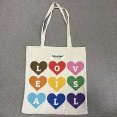 新品　flying tiger LOVE IS ALL トートバッグのサムネイル