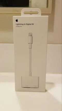 Apple純正Lightning Digital AVアダプタ iPhone対応