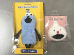 PUPPET SUNSUN☆ぬいぐるみキーホルダー＆バッジ 2点セット
