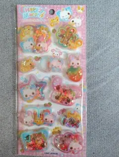 ハッピーマーチ　スパンコールパーティー　シャカシャカシール