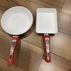 【美品送料込み】D&S フライパンと卵焼き器セット　IH対応のサムネイル