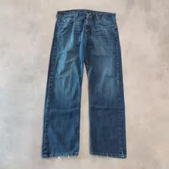 リーバイス569 Levis W33 ブルーデニム 青 古着 ボトム 19172