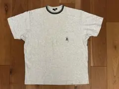 80s OLD STUSSY モックネック ポケット Tシャツ - メルカリ