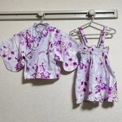 甚平　2点セット　80cm 女の子　ベビー
