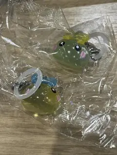 ほっぺちゃん めじるしアクセサリー C イエロー D グリーン 2点セット