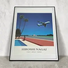 永井博 HIROSHI NAGAI ポスター SUNSET - メルカリ