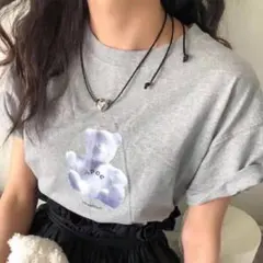 【在庫処分セール】レディース ネックレス チョーカー ハート シルバー 革紐