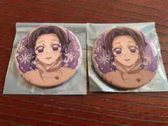 鬼滅の刃AGF2025ランダムホログラム缶バッジ　胡蝶しのぶアップ２個セット