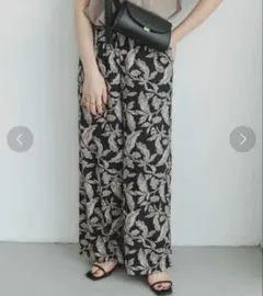 ITEMS URBANRESEARCH リネンレーヨンワイドパンツ