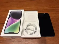 【期間限定値下】iPhone 14 128G本体 画面ひび割れあり　ケースつき