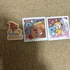 BT21 ステッカー 3枚セットのサムネイル