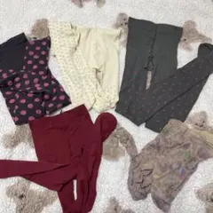 ストレッチタイツセット 5点