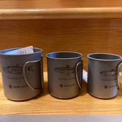 スノーピーク　 peak 限定チタン　マグ　非売品　2ヶ　空色 スノーピーク peak 限定チタン マグ 非売品 2ヶ 空色