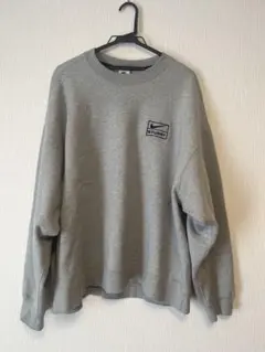 Nike x Stussy グレー オーバーサイズ スウェット