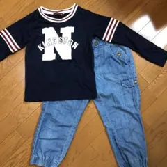 ロンT   デニム　セット　Lovetoxic