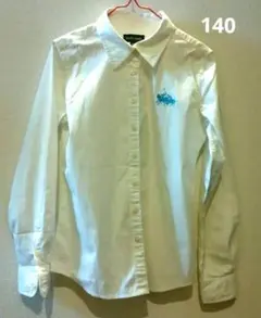 ラルフローレン Ralph Lauren ブラウス シャツ 白 140cm