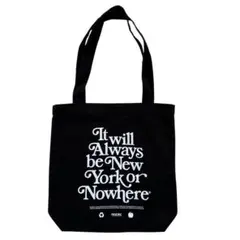 NEWYORK OR NOWHERE ロゴトートバッグ