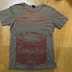 UT アンディウォーホルキャンベルスープ Tシャツ アート古着 S希少レディースのサムネイル