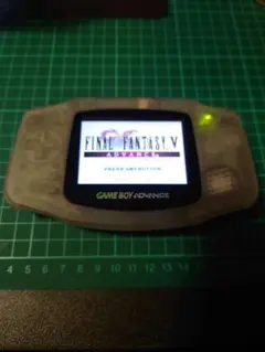 【シェル新品】ゲームボーイアドバンス IPS液晶 クリアボディ