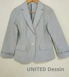 ★美品　UNITED　Dessin　春夏秋　レディースジャケット　サイズ２ M