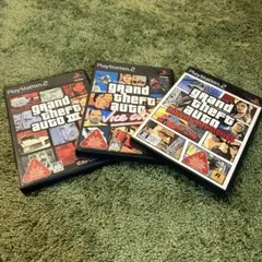 PS2 ソフト グランド・セフト・オート・バイスシティ 3本セット