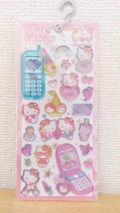 【新品未開封】 平成はっぴーフォン ハローキティ サンリオ シール