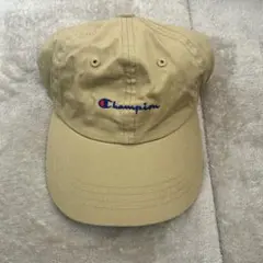 Championベージュ ベースボールキャップ