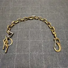 ウォレットチェーン 　ブラス製