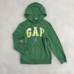 00s Y2K GAP ロゴ　ジップアップパーカー　平成ギャル　海外ガール