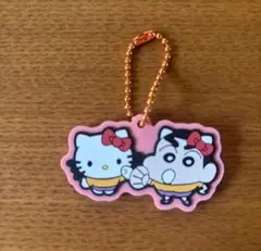 【限定コラボ】クレヨンしんちゃん×ハローキティ ラバーマスコット ガチャ