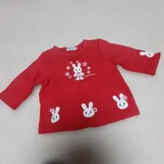 【最終値下げ】miki house ウサギ刺繍 トレーナー サイズ70