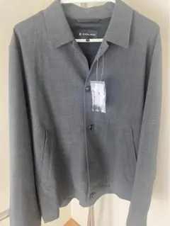 GLOBAL WORK グレー チェックジャケット