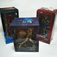 エヴァンゲリオン フィギュア 3体セット アスカ　レイ
