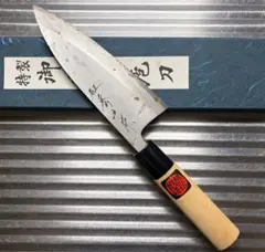 丸虎星作出刃包丁 木製ハンドル 丸虎星作出刃包丁 木製ハンドル - メルカリ