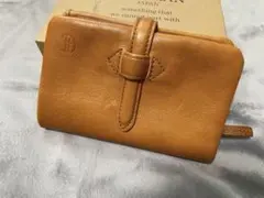 CLEDRAN | クレドラン | レザー折り畳み財布 |キャメルのサムネイル