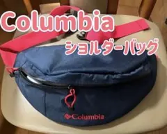 Columbia ボディバッグ ネイビー ピンクのサムネイル