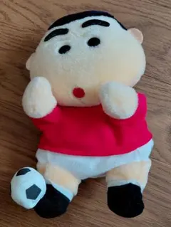 クレヨンしんちゃん ハンドパペットクレヨンしんちゃん サッカー 背番号10