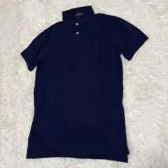 ▪️RALPH LAUREN カスタムフィット ネイビー　S 定番　ワンポイント