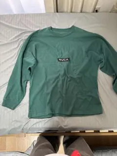RVCA ルーカ 長袖カットソー グリーン Lサイズのサムネイル