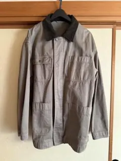 GU カバーオールジャケット ブラウンL