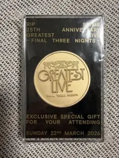 RIP SLYME★GREATEST LIVE メダル