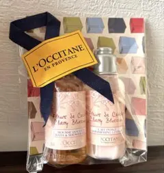 ロクシタン チェリーブロッサム ボディミルク& シャワージェルセット　35ml